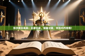 华沙圣日耳曼：王者归来，荣耀卫冕，书写不朽传奇！